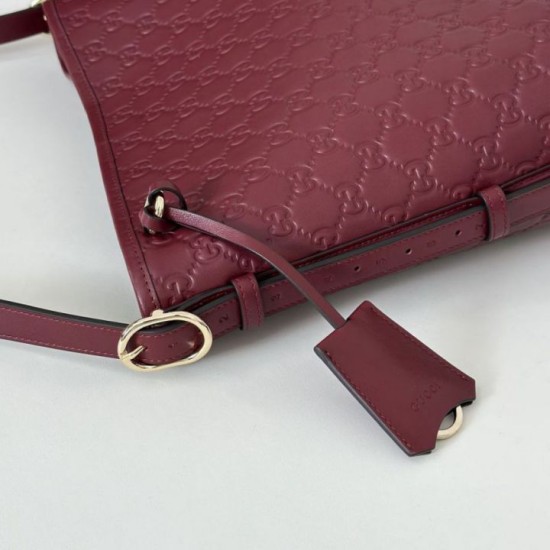 Replica Borsa 1:1 a tracolla piccola Gucci GG Emblem 848881 Rossa Imitazioni Replica Borsa 1:1 a tracolla piccola Gucci GG Emblem 848881 Rossa