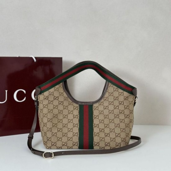 Replica Borse Alta Qualità tote piccola Gucci Giglio 860845 Marrone Imitazioni Replica Borse Alta Qualità tote piccola Gucci Giglio 860845 Marrone