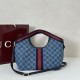 Replica Gucci Borse Imitazioni tote piccola Giglio 860845 Blu Imitazioni Replica Gucci Borse Imitazioni tote piccola Giglio 860845 Blu