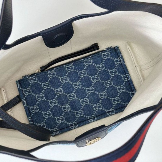 Replica Gucci Borse Imitazioni tote piccola Giglio 860845 Blu Imitazioni Replica Gucci Borse Imitazioni tote piccola Giglio 860845 Blu