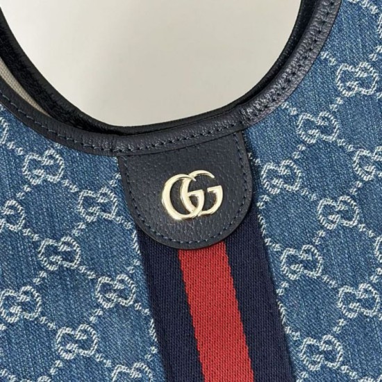 Replica Gucci Borse Imitazioni tote piccola Giglio 860845 Blu Imitazioni Replica Gucci Borse Imitazioni tote piccola Giglio 860845 Blu