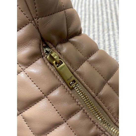 Replica Borsa hobo Icare YSL Saint Laurent in nappa rosa Imitazioni Replica Borsa hobo Icare YSL Saint Laurent in nappa rosa
