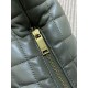 Replica Borsa hobo Icare YSL Saint Laurent in nappa grigio/verde Imitazioni Replica Borsa hobo Icare YSL Saint Laurent in nappa grigio/verde
