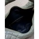 Replica Borsa hobo Icare YSL Saint Laurent in nappa grigio/verde Imitazioni Replica Borsa hobo Icare YSL Saint Laurent in nappa grigio/verde