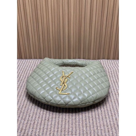 Replica Borsa hobo Icare YSL Saint Laurent in nappa verde