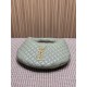 Replica Borsa hobo Icare YSL Saint Laurent in nappa verde