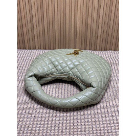 Replica Borsa hobo Icare YSL Saint Laurent in nappa verde