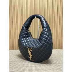 Borse hobo Icare YSL Saint Laurent in nappa nera