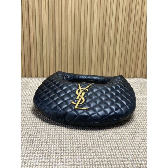 Replica borse griffate hobo Icare YSL Saint Laurent in nappa nera Imitazioni Replica borse griffate hobo Icare YSL Saint Laurent in nappa nera