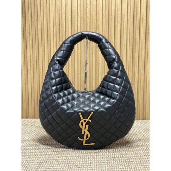Replica borse griffate hobo Icare YSL Saint Laurent in nappa nera Imitazioni Replica borse griffate hobo Icare YSL Saint Laurent in nappa nera