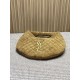Replica Borsa hobo Icare YSL Saint Laurent in camoscio giallo