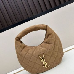 Replica Borse Imitazioni Icarino Boby YSL Saint Laurent in camoscio giallo