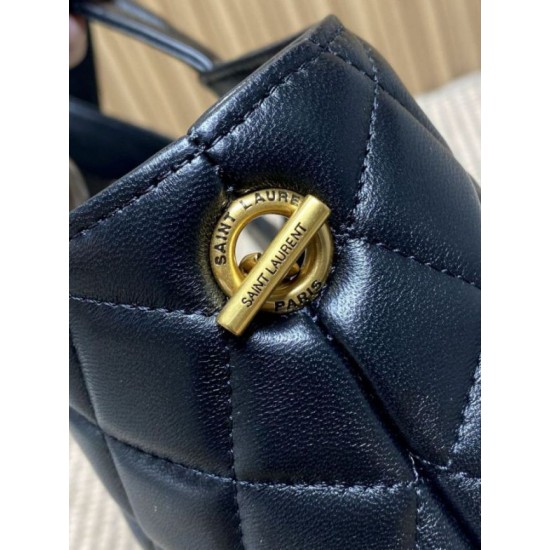 Replica Borsa 1:1 tote media Icare classico YSL Saint Laurent nera Imitazioni Replica Borsa 1:1 tote media Icare classico YSL Saint Laurent nera
