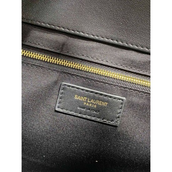 Replica Borsa 1:1 tote media Icare classico YSL Saint Laurent nera Imitazioni Replica Borsa 1:1 tote media Icare classico YSL Saint Laurent nera