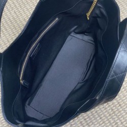 Replica Borsa  1:1 tote media Icare classico YSL Saint Laurent nera