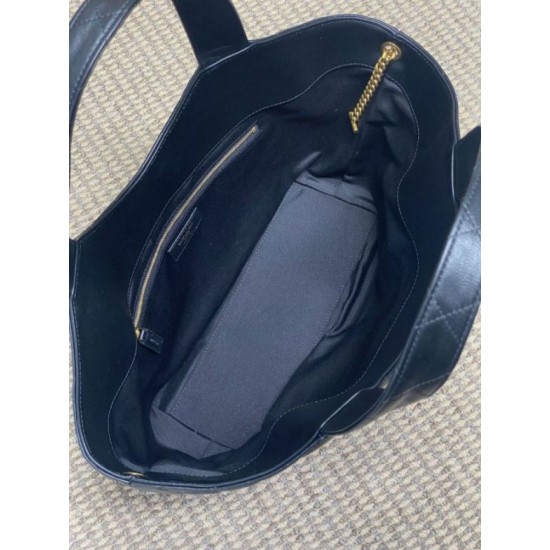 Replica Borsa 1:1 tote media Icare classico YSL Saint Laurent nera Imitazioni Replica Borsa 1:1 tote media Icare classico YSL Saint Laurent nera