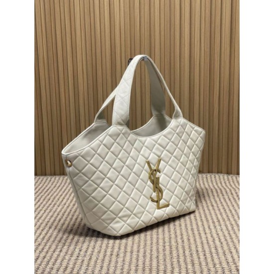 Replica Borse Imitazioni tote media Icare classico YSL Saint Laurent beige Imitazioni Replica Borse Imitazioni tote media Icare classico YSL Saint Laurent beige