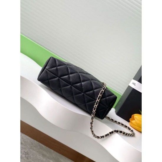 Replica Borsa 1:1 Chanel 25S Edizione Limitata Vanity Case con Manico Superiore AP4591 Nero Imitazioni Replica Borsa 1:1 Chanel 25S Edizione Limitata Vanity Case con Manico Superiore AP4591 Nero