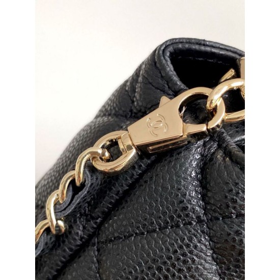 Replica Borsa 1:1 Chanel 25S Edizione Limitata Vanity Case con Manico Superiore AP4591 Nero Imitazioni Replica Borsa 1:1 Chanel 25S Edizione Limitata Vanity Case con Manico Superiore AP4591 Nero