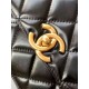 Replica Perfetta Chanel 25A Mini/Piccola Flap con Catena Dorata AS2649 AS2615 Nero Imitazioni Replica Perfetta Chanel 25A Mini/Piccola Flap con Catena Dorata AS2649 AS2615 Nero