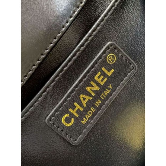 Replica Perfetta Chanel 25A Mini/Piccola Flap con Catena Dorata AS2649 AS2615 Nero Imitazioni Replica Perfetta Chanel 25A Mini/Piccola Flap con Catena Dorata AS2649 AS2615 Nero