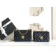 Replica Perfetta Chanel 25A Mini/Piccola Flap con Catena Dorata AS2649 AS2615 Nero Imitazioni Replica Perfetta Chanel 25A Mini/Piccola Flap con Catena Dorata AS2649 AS2615 Nero