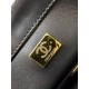 Replica Perfetta Chanel 25A Mini/Piccola Flap con Catena Dorata AS2649 AS2615 Nero Imitazioni Replica Perfetta Chanel 25A Mini/Piccola Flap con Catena Dorata AS2649 AS2615 Nero