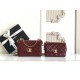 Replica Borsa 1:1 Chanel 25A Mini/Piccola Flap con Catena Dorata AS2649 AS2615 Bordeaux Imitazioni Replica Borsa 1:1 Chanel 25A Mini/Piccola Flap con Catena Dorata AS2649 AS2615 Bordeaux