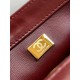 Replica Borsa 1:1 Chanel 25A Mini/Piccola Flap con Catena Dorata AS2649 AS2615 Bordeaux Imitazioni Replica Borsa 1:1 Chanel 25A Mini/Piccola Flap con Catena Dorata AS2649 AS2615 Bordeaux