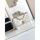 Replica Borsa Chanel 25A Mini/Piccola Flap con Catena Dorata AS2649 AS2615 Bianco Imitazioni Replica Borsa Chanel 25A Mini/Piccola Flap con Catena Dorata AS2649 AS2615 Bianco
