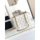 Replica Borsa Chanel 25A Mini/Piccola Flap con Catena Dorata AS2649 AS2615 Bianco Imitazioni Replica Borsa Chanel 25A Mini/Piccola Flap con Catena Dorata AS2649 AS2615 Bianco
