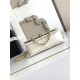 Replica Borsa Chanel 25A Mini/Piccola Flap con Catena Dorata AS2649 AS2615 Bianco Imitazioni Replica Borsa Chanel 25A Mini/Piccola Flap con Catena Dorata AS2649 AS2615 Bianco