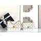 Replica Borsa Chanel 25A Mini/Piccola Flap con Catena Dorata AS2649 AS2615 Bianco Imitazioni Replica Borsa Chanel 25A Mini/Piccola Flap con Catena Dorata AS2649 AS2615 Bianco