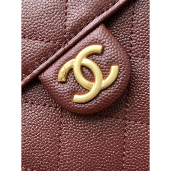 Replica Borse Alta Qualità a secchiello Chanel 25C grande/piccola in pelle di vitello granata AS5311 AS5293 Borgogna Imitazioni Replica Borse Alta Qualità a secchiello Chanel 25C grande/piccola in pelle di vitello granata AS5311 AS5293 Borgogna