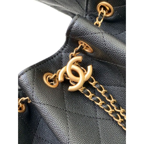 Replica Borse a secchiello Chanel 25C grande/piccola in pelle di vitello granata AS5311 AS5293 Nero Imitazioni Replica Borse a secchiello Chanel 25C grande/piccola in pelle di vitello granata AS5311 AS5293 Nero