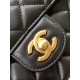 Replica Borsa Chanel 25P Mini con patta e manico superiore AS5354 Nero Imitazioni Replica Borsa Chanel 25P Mini con patta e manico superiore AS5354 Nero