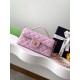 Replica Borsa Chanel 25P Mini con patta e manico superiore AS5354 Beige Imitazioni Replica Borsa Chanel 25P Mini con patta e manico superiore AS5354 Beige