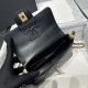 Replica Borsa Chanel 25P piccola con patta e manico superiore AS5355 Nera Imitazioni Replica Borsa Chanel 25P piccola con patta e manico superiore AS5355 Nera
