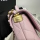 Replica Borsa 1:1 Chanel 25P con patta e manico superiore AS5356 Rosa Imitazioni Replica Borsa 1:1 Chanel 25P con patta e manico superiore AS5356 Rosa