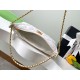 Replica Borsa hobo Chanel 25S AS5528 Oro Bianco Metallizzato