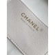 Replica Borsa hobo Chanel 25S AS5528 Oro Bianco Metallizzato