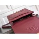 Replica Zaino Chanel 25B Clover Series Vintage AS5715 Pelle di vitello granata Rosso Imitazioni Replica Zaino Chanel 25B Clover Series Vintage AS5715 Pelle di vitello granata Rosso