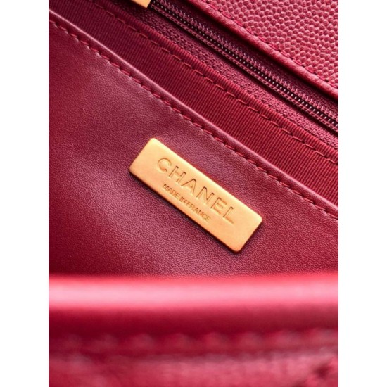 Replica Zaino Chanel 25B Clover Series Vintage AS5715 Pelle di vitello granata Rosso Imitazioni Replica Zaino Chanel 25B Clover Series Vintage AS5715 Pelle di vitello granata Rosso