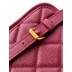 Replica Zaino Chanel 25B Clover Series Vintage AS5715 Pelle di vitello granata Rosso Imitazioni Replica Zaino Chanel 25B Clover Series Vintage AS5715 Pelle di vitello granata Rosso