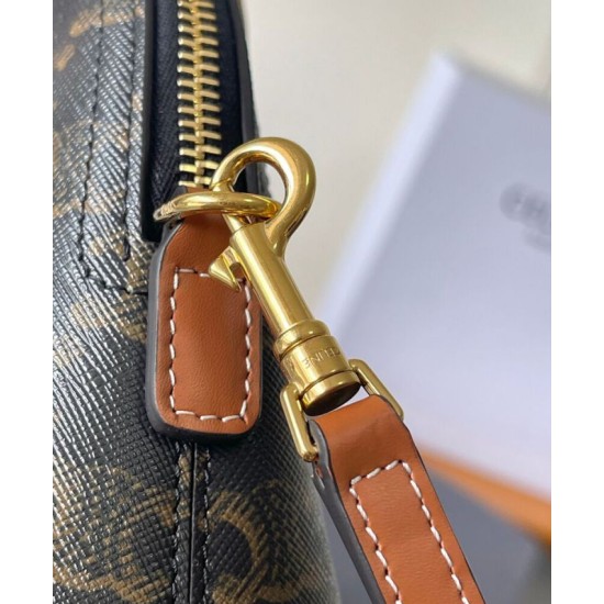 Replica Borse Firmate a mano Celine Teen Honorine Caffè scuro Imitazioni Replica Borse Firmate a mano Celine Teen Honorine Caffè scuro