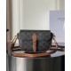 Replica Borsa a tracolla Celine Folcd Caffè scuro