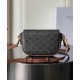 Replica Borsa a tracolla Celine Folcd Caffè scuro
