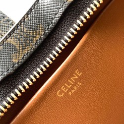 Replica Borsa a tracolla Celine Tina Caffè scuro Imitazioni Replica Borsa a tracolla Celine Tina Caffè scuro