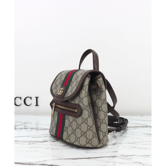 Replica Zaino piccolo Gucci Ophidia 836854 Caffè scuro Imitazioni Replica Zaino piccolo Gucci Ophidia 836854 Caffè scuro