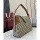 Replica Borsa a tracolla media Gucci serie GG Emblem 815216 Marrone